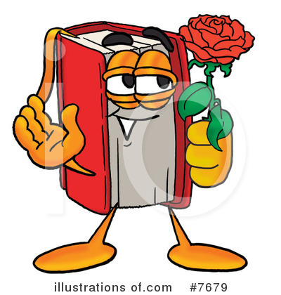 Royalty-Free (RF) Book Clipart Illustration by Mascot Junction - Stock Sample #7679