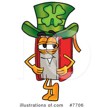Royalty-Free (RF) Book Clipart Illustration by Mascot Junction - Stock Sample #7706