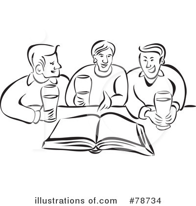 Royalty-Free (RF) Book Clipart Illustration by Prawny - Stock Sample #78734