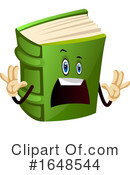 Book Mascot Clipart #1648544 by Morphart Creations
