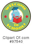 Book Worm Clipart #97540 by Hit Toon
