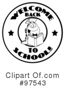 Book Worm Clipart #97543 by Hit Toon