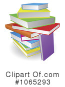 Books Clipart #1065293 by AtStockIllustration