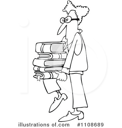 Reading Clipart #1108689 by djart