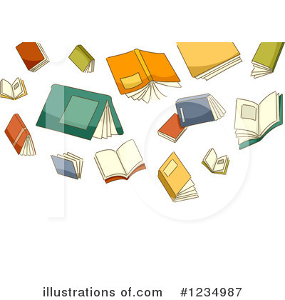 Royalty-Free (RF) Books Clipart Illustration by BNP Design Studio - Stock Sample #1234987