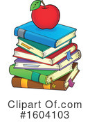 Books Clipart #1604103 by visekart