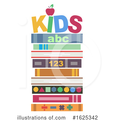 Royalty-Free (RF) Books Clipart Illustration by BNP Design Studio - Stock Sample #1625342