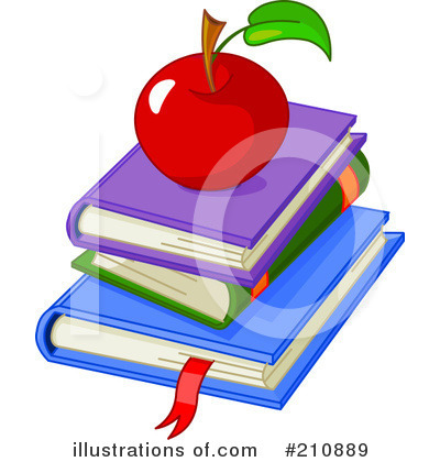 School Books Clipart #210889 by Pushkin
