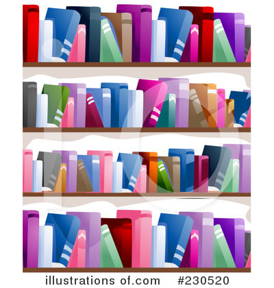 Royalty-Free (RF) Books Clipart Illustration by BNP Design Studio - Stock Sample #230520