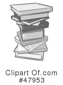 Books Clipart #47953 by Leo Blanchette