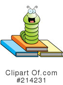 Bookworm Clipart #214231 by Cory Thoman