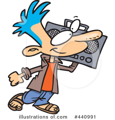 Radio Clipart #440991 by toonaday