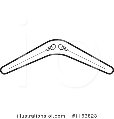 Royalty-Free (RF) Boomerang Clipart Illustration by Lal Perera - Stock Sample #1163823