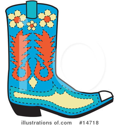 Cowboy Boots Clipart #14718 by Andy Nortnik