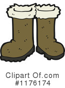 Boots Clipart #1176174 by lineartestpilot