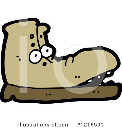 Royalty-Free (RF) Boots Clipart Illustration by lineartestpilot - Stock Sample #1216501