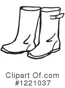 Boots Clipart #1221037 by Picsburg
