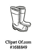 Boots Clipart #1688849 by patrimonio