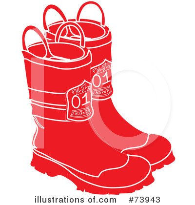 Royalty-Free (RF) Boots Clipart Illustration by Pams Clipart - Stock Sample #73943