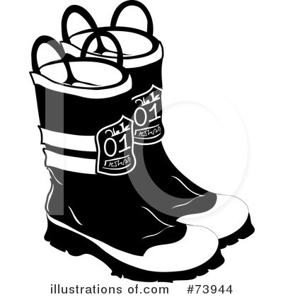 Royalty-Free (RF) Boots Clipart Illustration by Pams Clipart - Stock Sample #73944