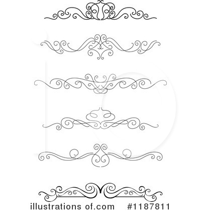 Royalty-Free (RF) Border Clipart Illustration by Vector Tradition SM - Stock Sample #1187811
