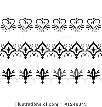 Royalty-Free (RF) Border Clipart Illustration by BNP Design Studio - Stock Sample #1248343