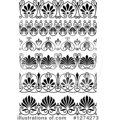 Royalty-Free (RF) Border Clipart Illustration by Vector Tradition SM - Stock Sample #1274273