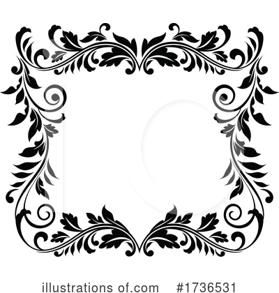 Royalty-Free (RF) Border Clipart Illustration by Vector Tradition SM - Stock Sample #1736531