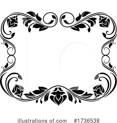 Royalty-Free (RF) Border Clipart Illustration by Vector Tradition SM - Stock Sample #1736538