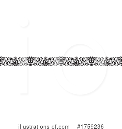Floral Border Clipart #1759236 by Vector Tradition SM
