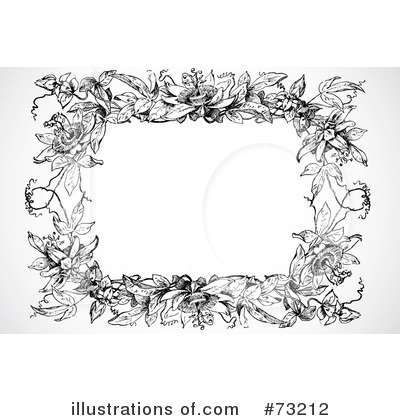 Royalty-Free (RF) Border Clipart Illustration by BestVector - Stock Sample #73212