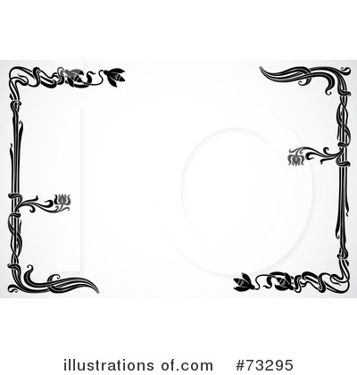 Royalty-Free (RF) Border Clipart Illustration by BestVector - Stock Sample #73295