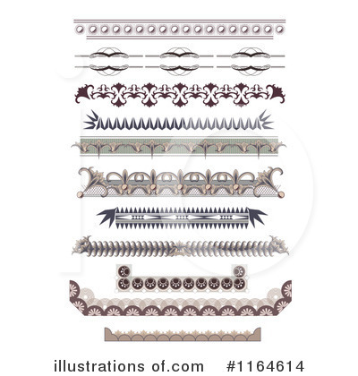 Royalty-Free (RF) Borders Clipart Illustration by vectorace - Stock Sample #1164614