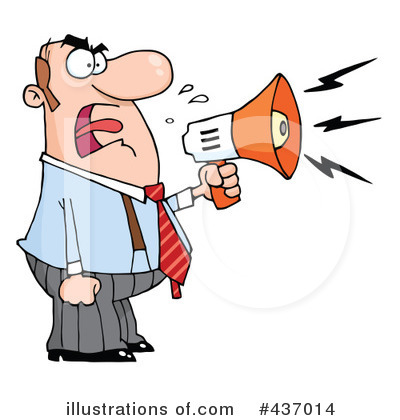 Megaphone Clipart #437014 by Hit Toon