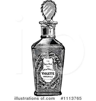 Royalty-Free (RF) Bottle Clipart Illustration by Prawny Vintage - Stock Sample #1113765