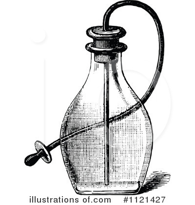 Royalty-Free (RF) Bottle Clipart Illustration by Prawny Vintage - Stock Sample #1121427