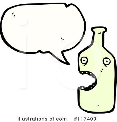 Royalty-Free (RF) Bottle Clipart Illustration by lineartestpilot - Stock Sample #1174091