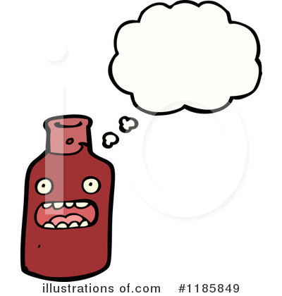 Royalty-Free (RF) Bottle Clipart Illustration by lineartestpilot - Stock Sample #1185849