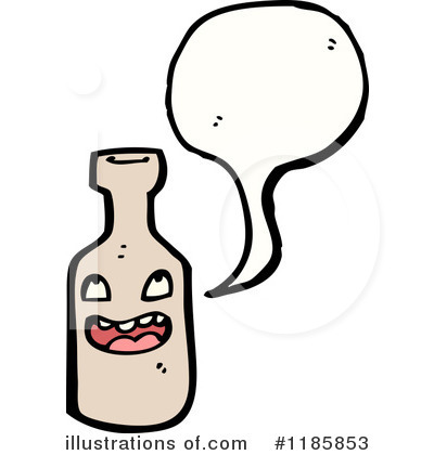 Royalty-Free (RF) Bottle Clipart Illustration by lineartestpilot - Stock Sample #1185853