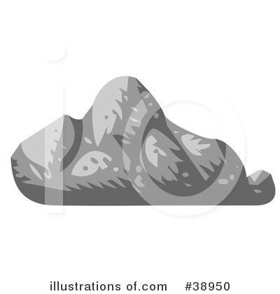 Royalty-Free (RF) Boulder Clipart Illustration by Tonis Pan - Stock Sample #38950