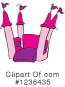 Bouncy House Clipart #1236435 by Dennis Holmes Designs
