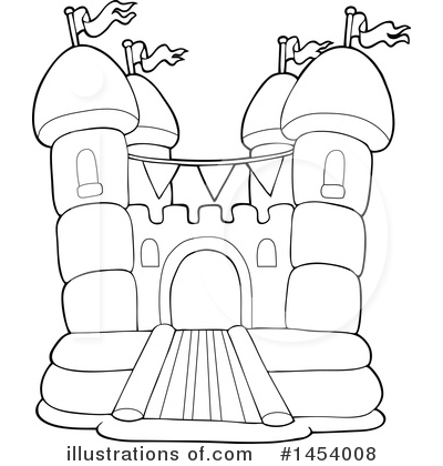 Bouncy House Clipart #1454008 by visekart