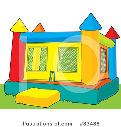 Bouncy House Clipart #33436 by Maria Bell