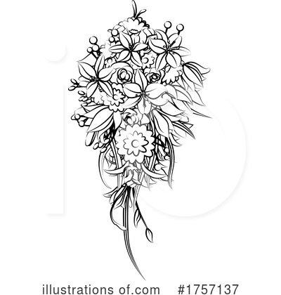 Royalty-Free (RF) Bouquet Clipart Illustration by AtStockIllustration - Stock Sample #1757137