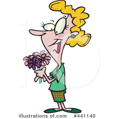 Royalty-Free (RF) Bouquet Clipart Illustration by toonaday - Stock Sample #441140