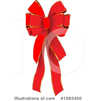 Royalty-Free (RF) Bow Clipart Illustration by Pushkin - Stock Sample #1083450