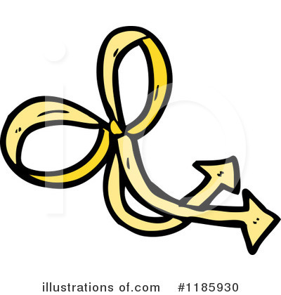 Royalty-Free (RF) Bow Clipart Illustration by lineartestpilot - Stock Sample #1185930