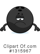 Bowling Ball Character Clipart #1315967 by Cory Thoman
