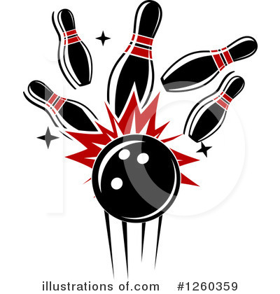 Bowling Ball Clipart #1260359 by Vector Tradition SM