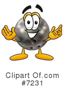 Bowling Ball Clipart #7231 by Mascot Junction